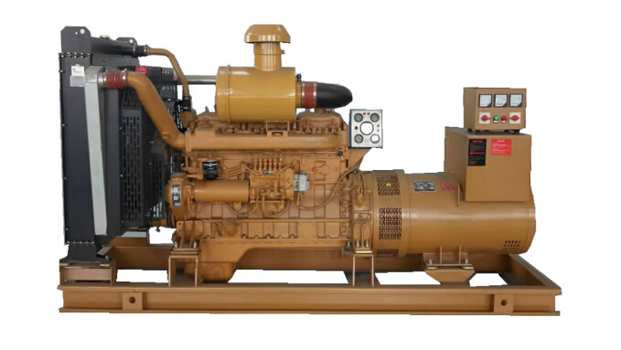 新密上柴250kw大型柴油二手发电机组